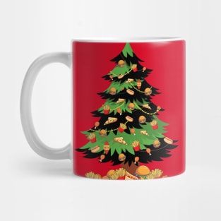 Burger Christmas Tree Mug